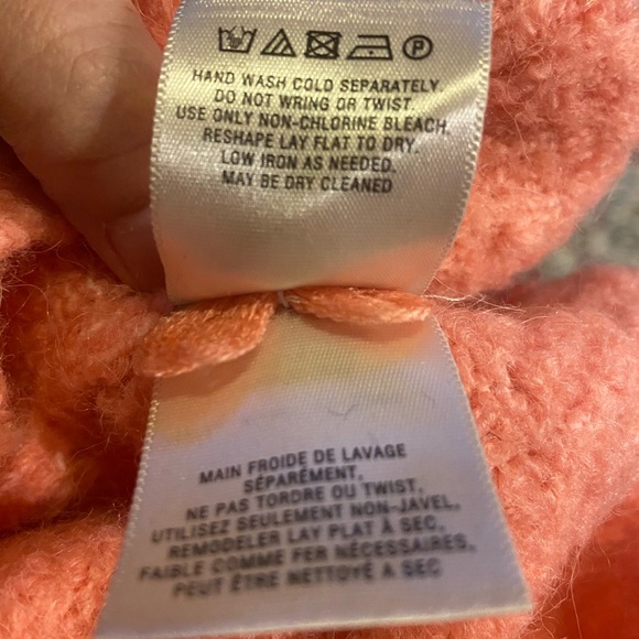 Anthropologie Moth Pink Wool Sweater Size Small - Picture 8 of 9